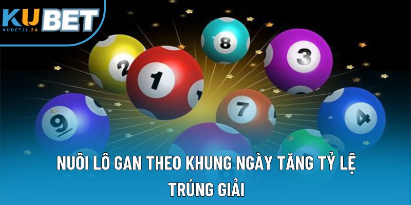 Nuôi lô gan theo khung ngày tăng tỷ lệ trúng giải