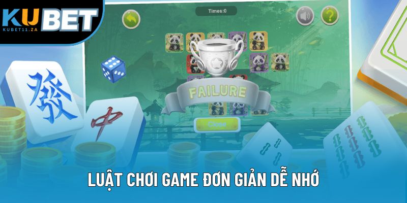 Luật chơi game đơn giản dễ nhớ
