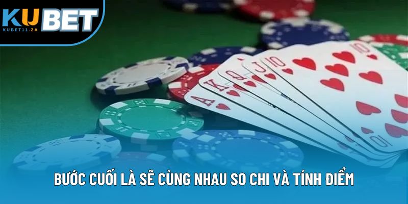 Bước cuối là sẽ cùng nhau so chi và tính điểm Bước cuối là sẽ cùng nhau so chi và tính điểm